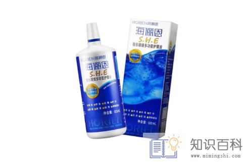 美瞳护理液没有了可以用眼药水代替吗1