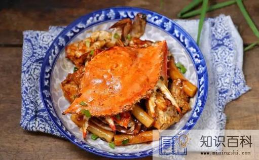 梭子蟹用火锅底料炒还是豆瓣酱炒1