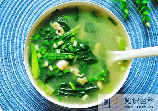 菠菜汤的营养价值和功效2