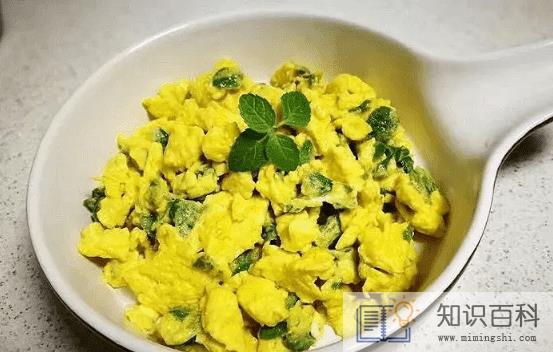 薄荷可以炒鸡蛋吃吗1
